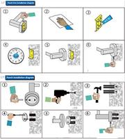 Yogi & Yogini Yogamat TPE Indigo/Grijs 5 mm - 185 x 63 cm - thumbnail