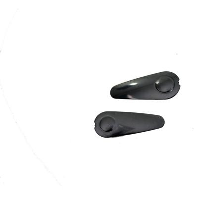 Cortina crankdop druppelvorm zwart