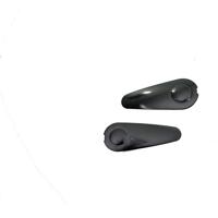 Cortina crankdop druppelvorm zwart - thumbnail