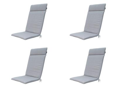 Kussen hoog universeel ca. 120x50 cm Napels grey water repellent coating (4 stuks) Madison - Madison Kussen hoog universeel ca. 120x50 cm Napels grey water repellent coating (4 stuks) Madison - Madison