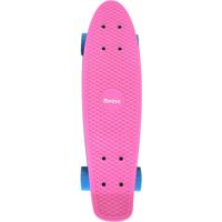 Skateboard old school retro pink - thumbnail