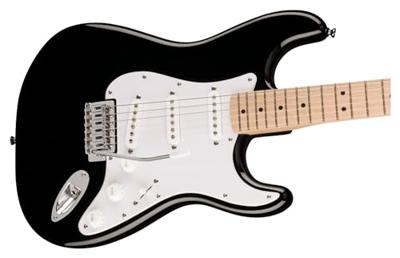 Squier Sonic Stratocaster Pack MN Black elektrische gitaar starterset