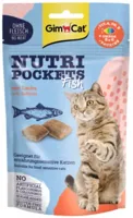 Gimcat Nutri Pockets - Zalm 60 g - thumbnail
