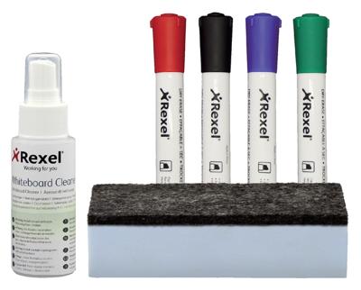 Rexel Reinigingsset voor Whiteboards