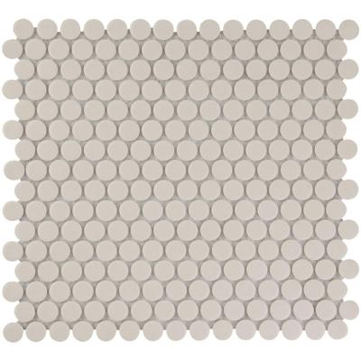 Mozaiek London Round Wit 1,9x1,9 Mozaiek London Round Wit 1,9x1,9