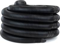 Zwembadslang 32 mm - 9 meter - Zwart - thumbnail