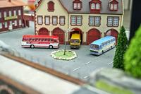 Carson RC Sport 504144 MB Bus O 302 AEG 1:87 RC auto Incl. accu, oplader en batterijen voor de zender - thumbnail