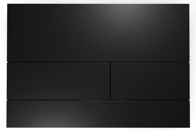 Bedieningsplaat Toilet TECE Square II RVS Mat Zwart TECE