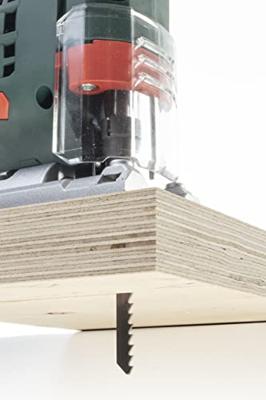 Wolfcraft Decoupeerzaagblad | HCS | L=100mm | T-Schaft | 2 stuks - 2310000 Wolfcraft Decoupeerzaagblad | HCS | L=100mm | T-Schaft | 2 stuks - 2310000