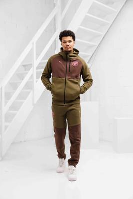 Manchester City Tech Trainingstop Senior 2024/2025 - Maat S - Kleur: Bruin | Soccerfanshop