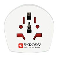 SKROSS | 1.500225-E | World to UK | Universele reisadapter voor het VK - Spanning en vermogen 100V - 700W / 250V - 1750W - Bescherming tegen elektrische schokken - thumbnail