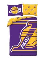 Lakers Dekbedovertrek 140 x 200 cm - 70 x 90 cm - polyester - Geel - thumbnail