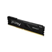 Kingston FURY Beast Werkgeheugenmodule voor PC DDR4 8 GB 1 x 8 GB Non-ECC 3200 MHz 288-pins DIMM CL16 KF432C16BB/8 - thumbnail