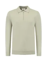 Pure Path Polo Knitwear Halfzip Sweater Heren Lichtgroen - Maat L - Kleur: Lichtgroen | Soccerfanshop - thumbnail
