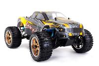 Amewi Torche Pro Brushless 1:10 RC auto Elektro Monstertruck 4WD RTR 2,4 GHz Incl. accu en lader - thumbnail