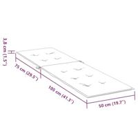 VidaXL Terrasstoelkussen oxford stof roze - thumbnail