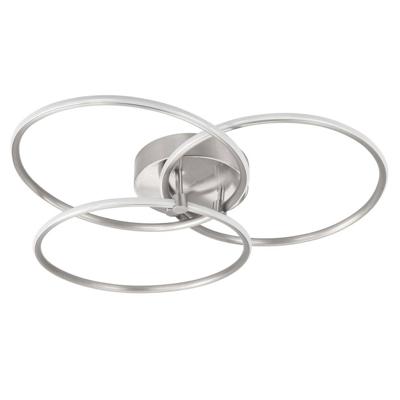 Highlight PlafondlampCircles design nikkel Ø 49cm - P6593.30