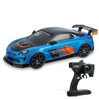 Politiewagen op Afstandsbediening Mondo Alpine A110 GT4 R / C 1:10 Turkoois - thumbnail