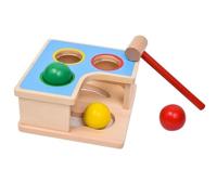 Goki houten hamerbank met bal - thumbnail