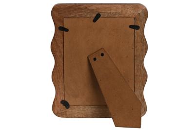 Fotolijsten Home ESPRIT Natuurlijk Mangohout Golven Stads 18,5 X 2 X 25 cm