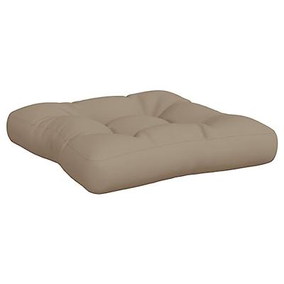 VidaXL Palletkussens 3 st stof taupe