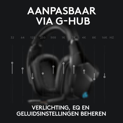 Logitech-G G935 Lightsync Draadloos Zwart - thumbnail