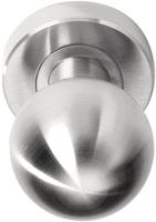 Formani Basics LB55V voordeurknop vast op rozet - mat RVS - thumbnail