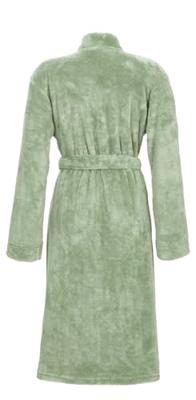 Zachte uniseks badjas zwart