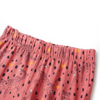 VidaXL Kinderpyjama met lange mouwen 104 oudroze