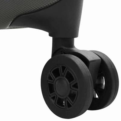 VidaXL Koffer met slot donkergrijs 50 x 30 x 76 cm abs kunststof