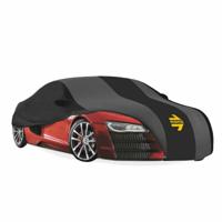 Autobedekking MOMO MOMLCC1LXL XL Zwart/Gris - thumbnail