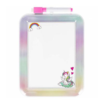 Uitwisbare Tekenbord met Marker Eenhoorn