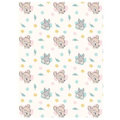 Bambi en Stampertje fleece plaid 110 x 150 cm flanel Bambi en Stampertje fleece plaid 110 x 150 cm flanel