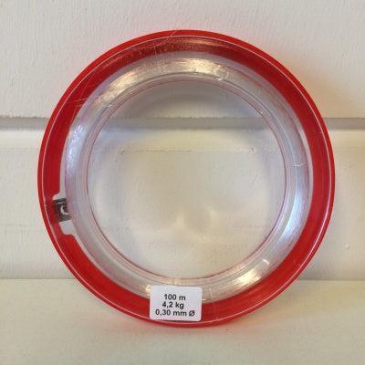 Nylondraad 0,30mm x 100 meter <4,2 kg - 60 stuks