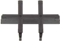 CONTA-CLIP KDS-Inlay 6 BK Kabeldoorvoering Polyamide 6.6 Zwart 5 stuk(s) - thumbnail