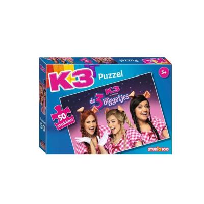 K3 Puzzel 3 Biggetjes 50 stukjes K3 Puzzel 3 Biggetjes 50 stukjes