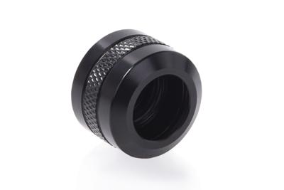 Alphacool Eiszapfen PRO 13 mm HardTube Fitting G1/4 - Deep Black verbinding