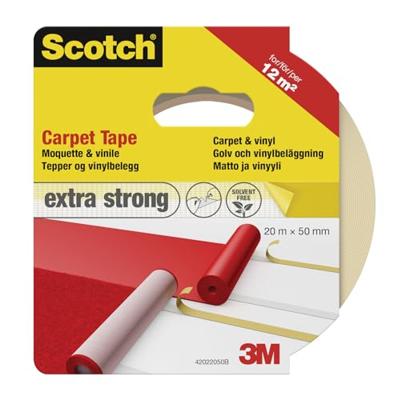 3M 42022050 Vloerbedekkingtape Scotch Wit (l x b) 20 m x 50 mm 1 stuk(s) 3M 42022050 Vloerbedekkingtape Scotch Wit (l x b) 20 m x 50 mm 1 stuk(s)