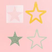 Nellie's Choice • click dies kerstornament ster - thumbnail