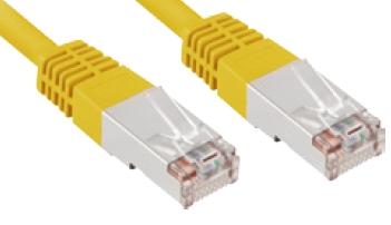 Sharkoon 1.5m Cat.5e S/FTP netwerkkabel Geel 1,5 m Cat5e S/FTP (S-STP)