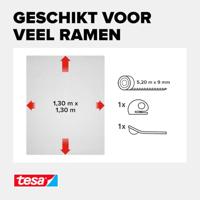 Insectenhor tesa® Insect Stop COMFORT raam 1,3x1,3m zwart - thumbnail