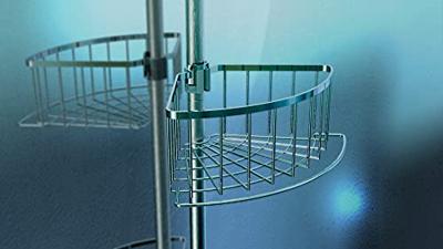 EISL hoekdoucherek telescopisch chroomkleurig