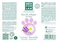Eau de Cologne Menforsan Hond Lavendel Kamille 125 ml - thumbnail