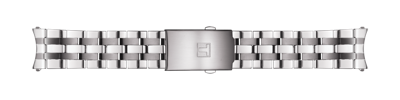 Tissot horlogeband T361.461 - T605014325 Staal Zilver 19mm Tissot horlogeband T361.461 - T605014325 Staal Zilver 19mm