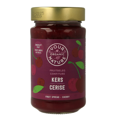 Fruit beleg kers bio 250 Gram