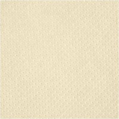 Creativ Company Tafelkleed gemaakt van namaaktextiel, b: 125 cm, 70 gr, crème, 10 m/ 1 rol