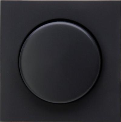 Kopp HK07 antraciet afdekplaat + knop dimmer - 4623030