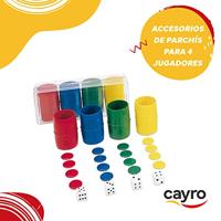 Bekers met Parchis Pionnen Cayro - thumbnail