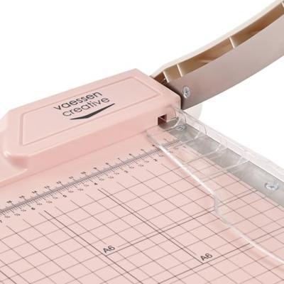 Vaessen Creative • guillotine papiersnijder 30,5x30,5cm roze
