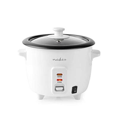 Rijstkoker | 300 Watt | 0,6 L | Wit Rijstkoker | 300 Watt | 0,6 L | Wit